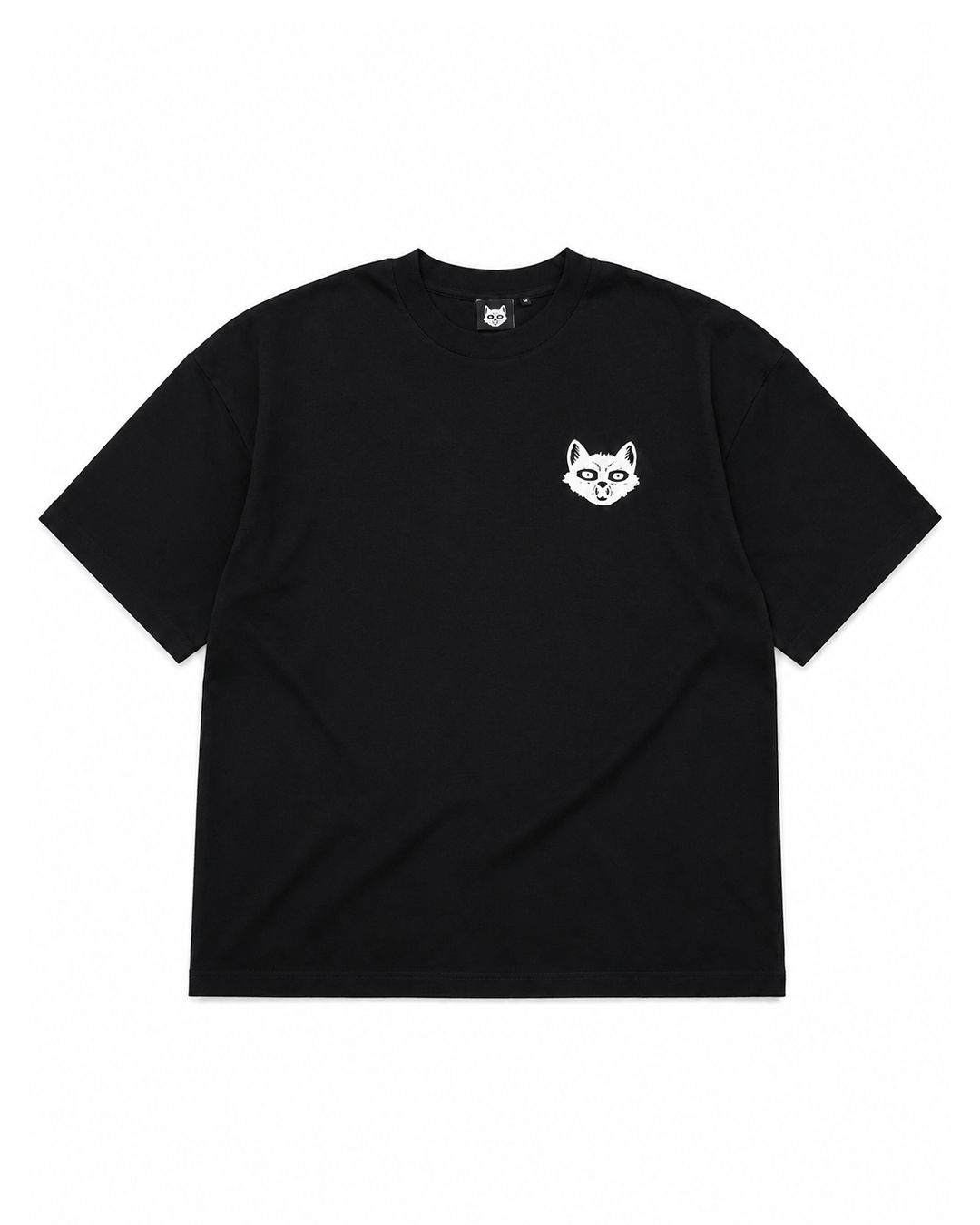 NAIVE Pyramids Black Tee - black oversized t-shirt with NAIVE x Pyramids of Giza print - view 8