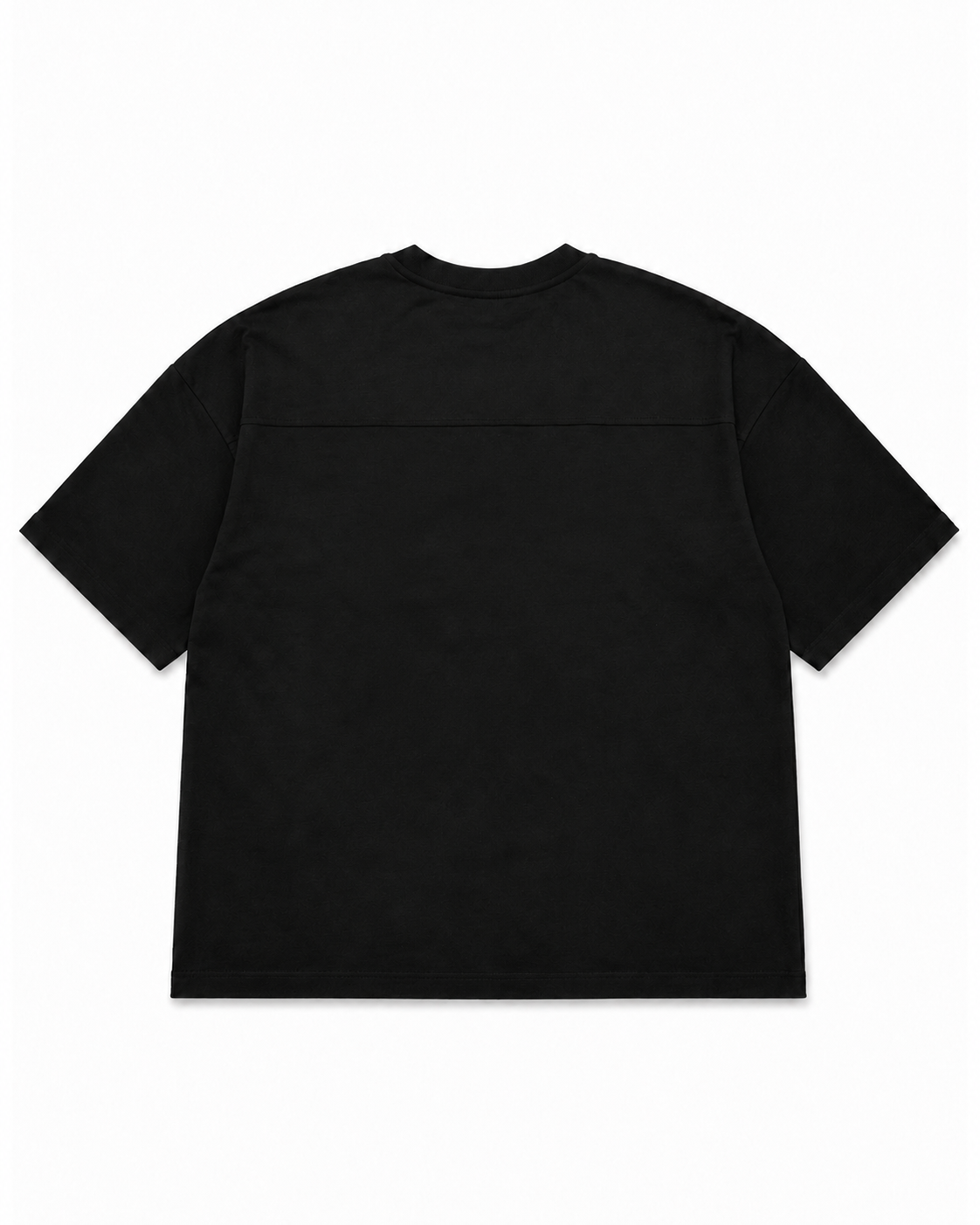NAIVE The Black Boxy - black heavyweight boxy-fit t-shirt - view 3