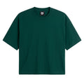 Green t-shirt on a white background