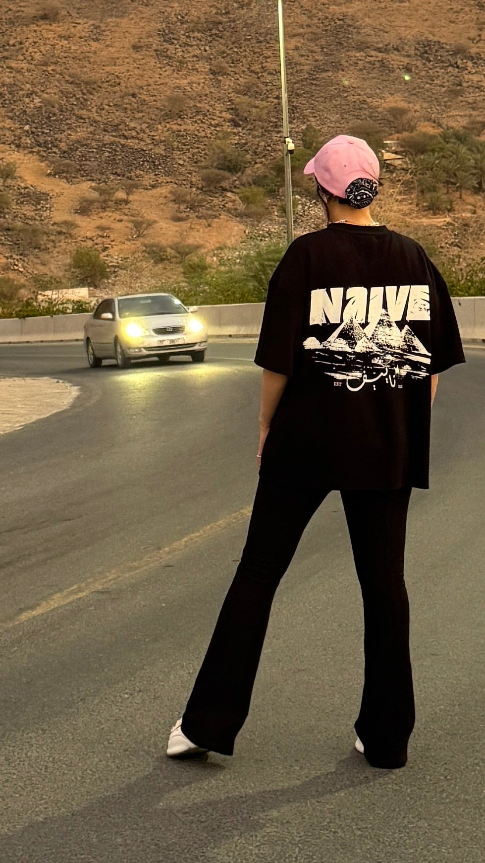 Pyramids Black Tee