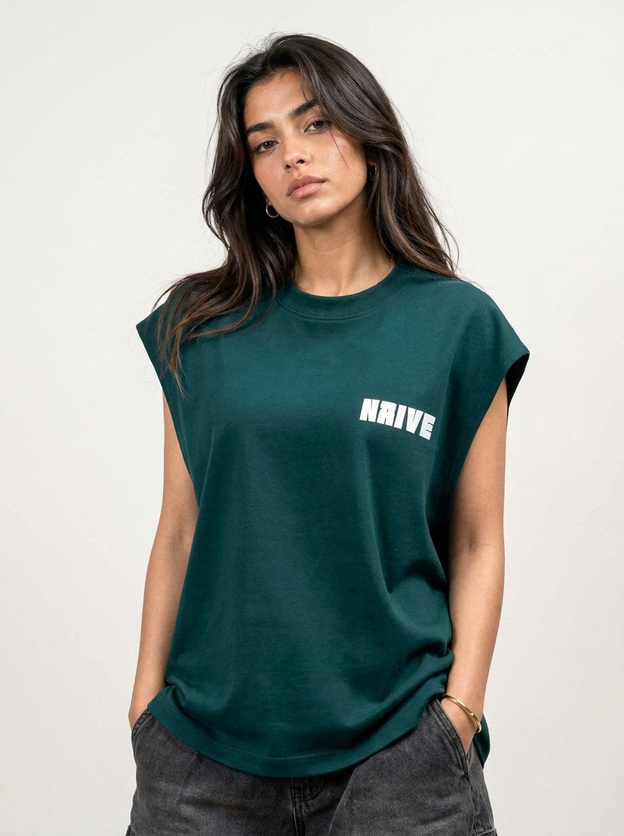 The Dark Teal Tank - NAIVE