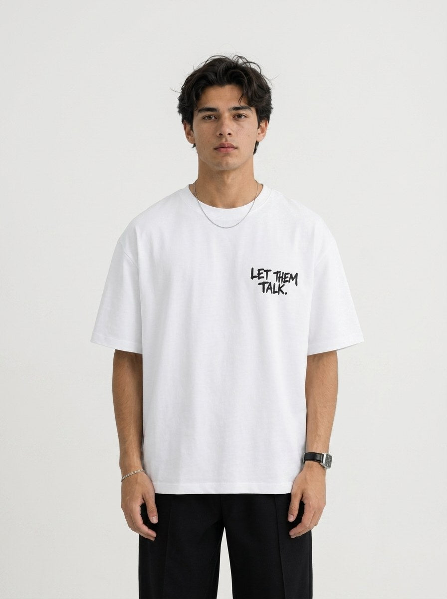 Don't Care Label Tee - NAIVE