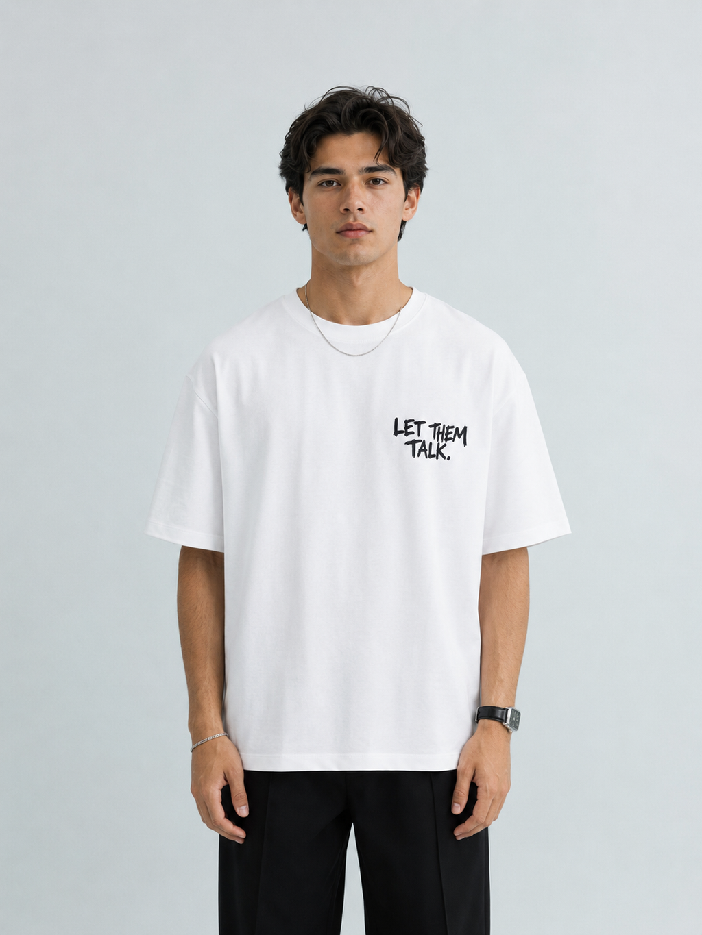 Don't Care Label Tee - NAIVE