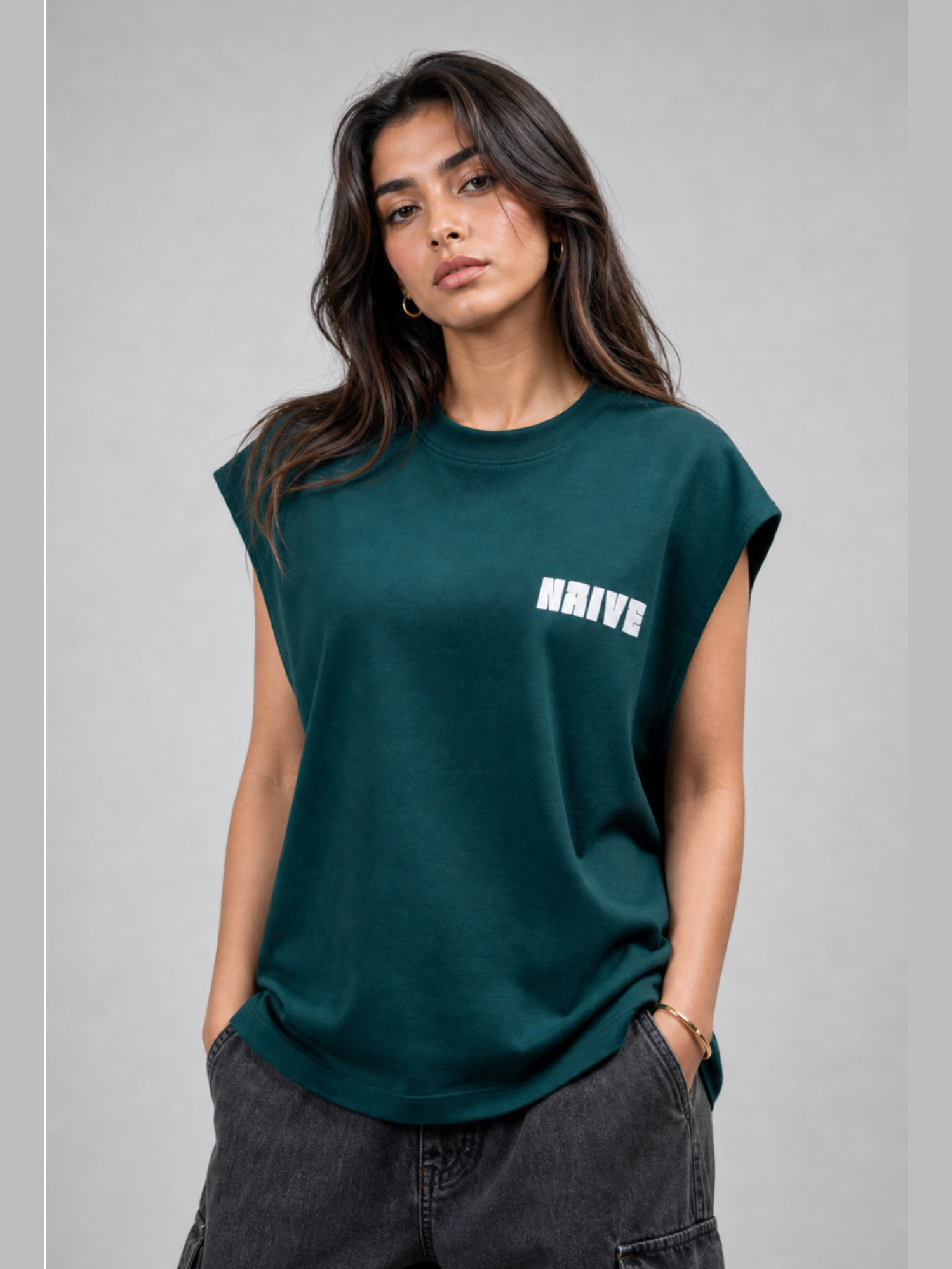 The Dark Teal Tank - NAIVE